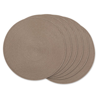 Eufracio Polypropylene Plastic Round