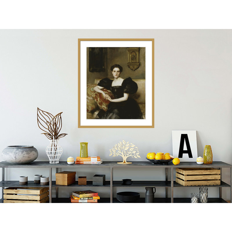 Elizabeth Winthrop Chanler (Mme John Jay Chapman), John Singer Sargent, impression giclée sur cadre, H 39,31 po x l 33,5 po