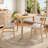 Triangular Wood Table