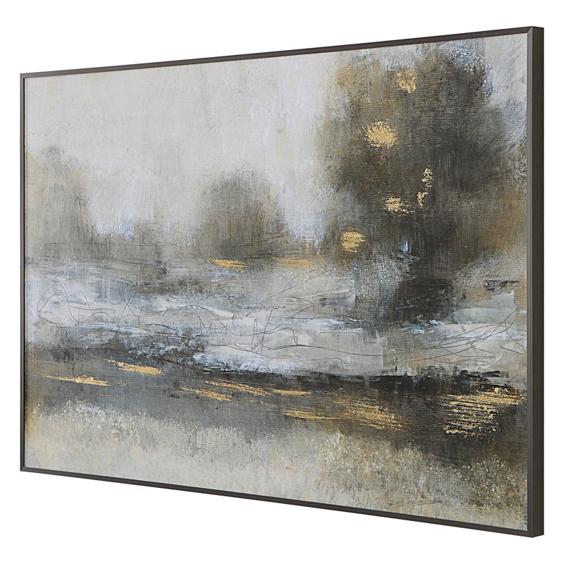 " Uttermost Gilt Misty Landscape " by Tim O'Toole.