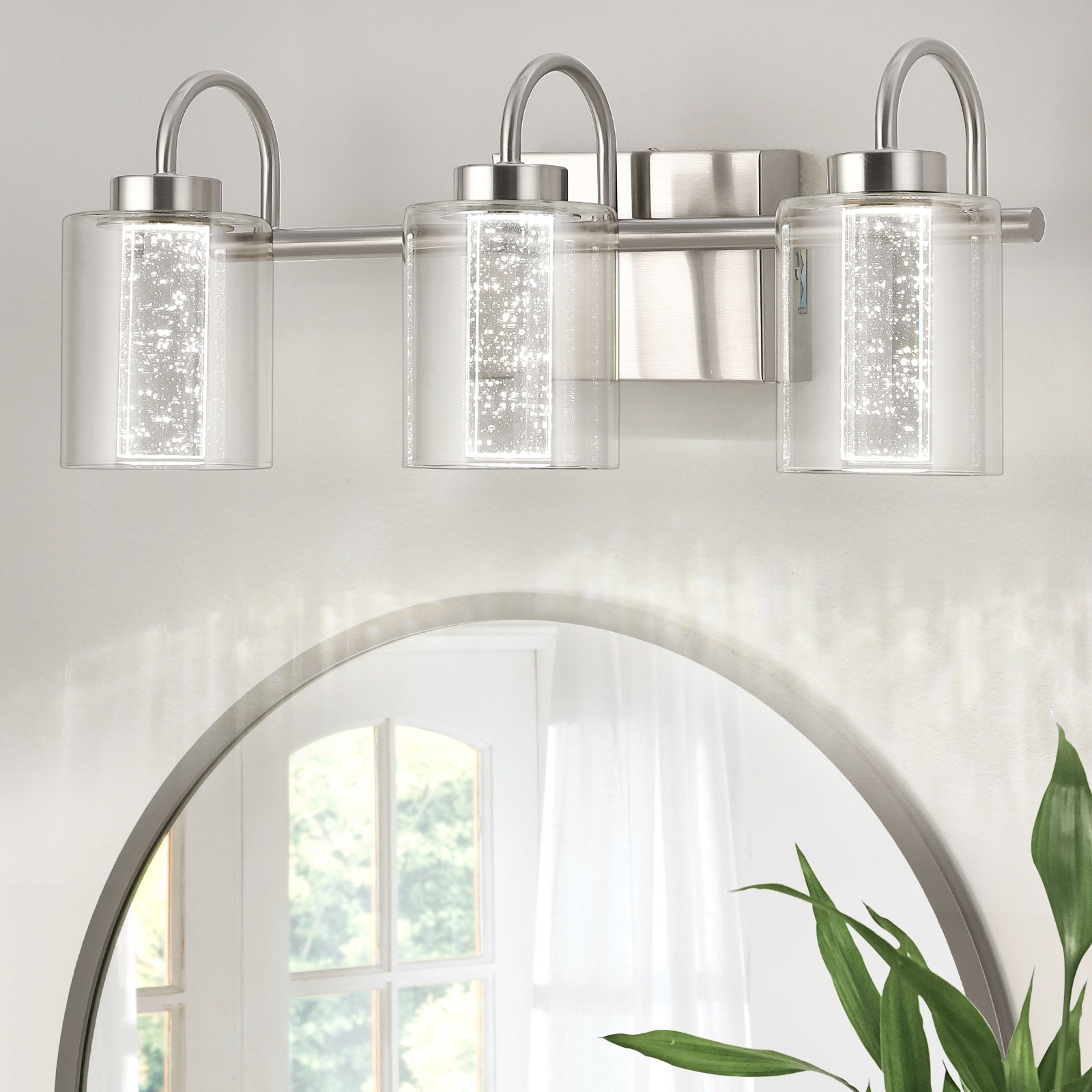 Breakwater Bay Bathroom Light Fixtures, 3 Color Temperatures | Wayfair