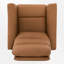 Fauteuil inclinable pivotant à bascule avec fonction de massage, fauteuil de chambre de bébé rembourré avec poche latérale-36296696