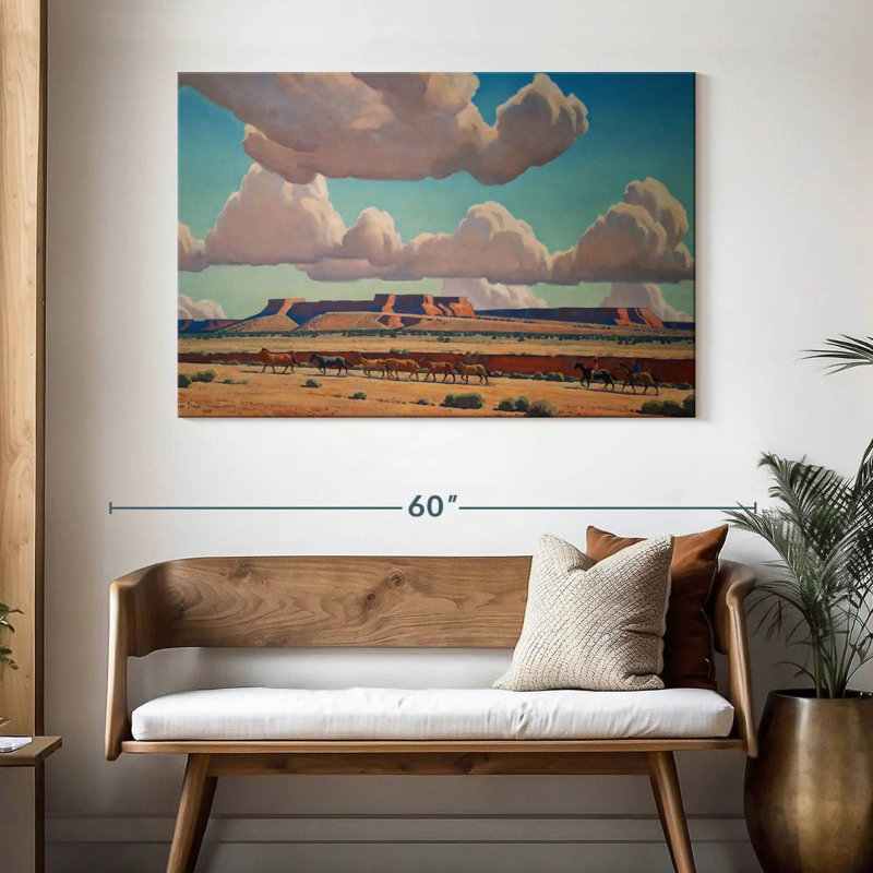 Lelar au large des Terres Navajo, H 32 po x l 48 po