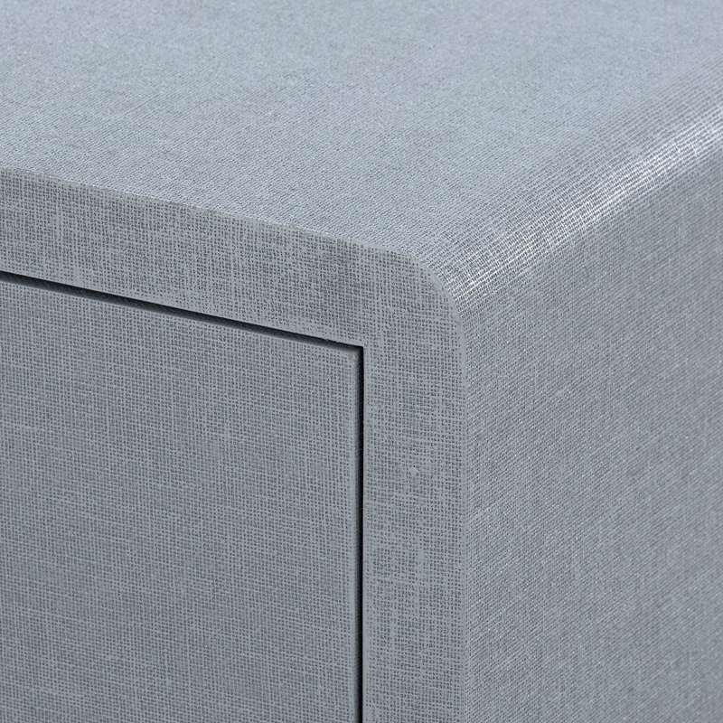 Bryant 3 - Drawer Nightstand, Gray