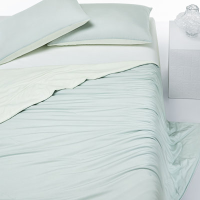 Couette en soie tussah à séchage rapide 79 po x 91 po