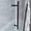 Porte de baignoire coulissante en verre trempé sans cadre l 60 po x H 66 po-72569440
