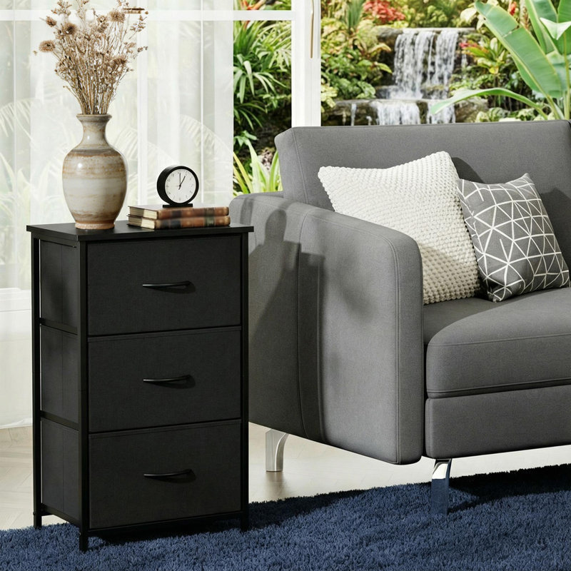 Chest of Drawers, Black