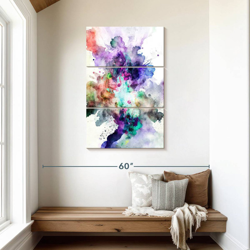 Avery Chromatic Symphony I, 45" H x 28" W