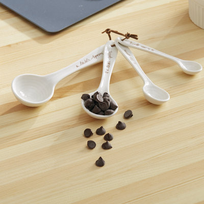 Portmeirion Sophie Conran White Measuring Spoons S/4