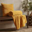 Cosy Ribbed Faux Fur Cushion Cover-90573379