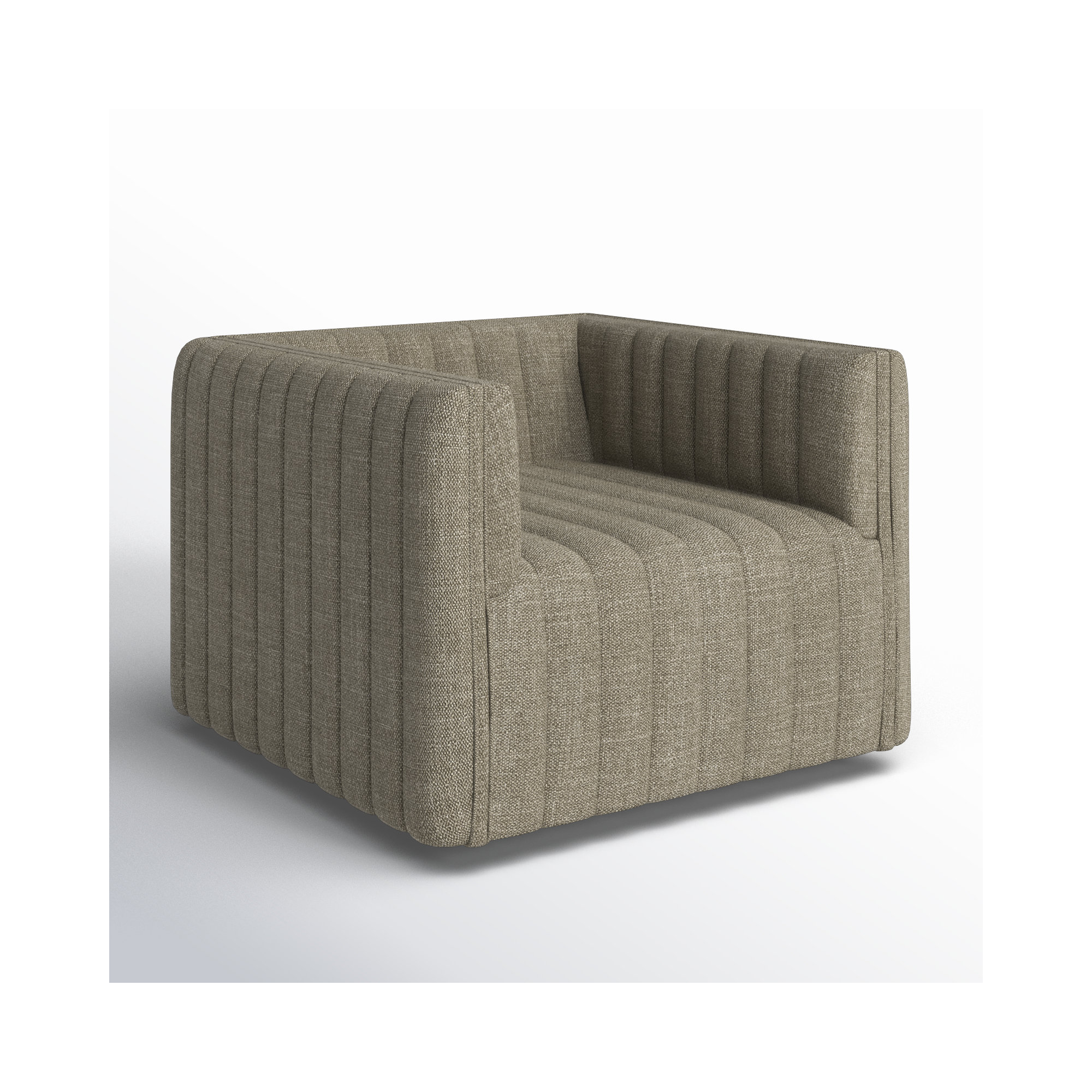 Brandt Outdoor Swivel Chair, Casa Gray