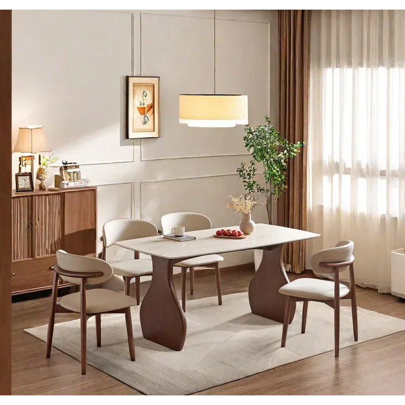 Ensemble de table de salle à manger Vintage, H 29,53 po x L 55,12 po x l 31,5 po