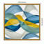 «Horizontal Bands IV» par Alonzo Saunders, reproduction d'art sur toile encadrée-1031620728