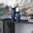 13.10'' H Concrete / Cement Tabletop Candlestick