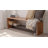 Earby Storage Bench with Lower Shelf-1817888345