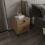 Windhaven 40cm W Manufactured Wood Bedside Table