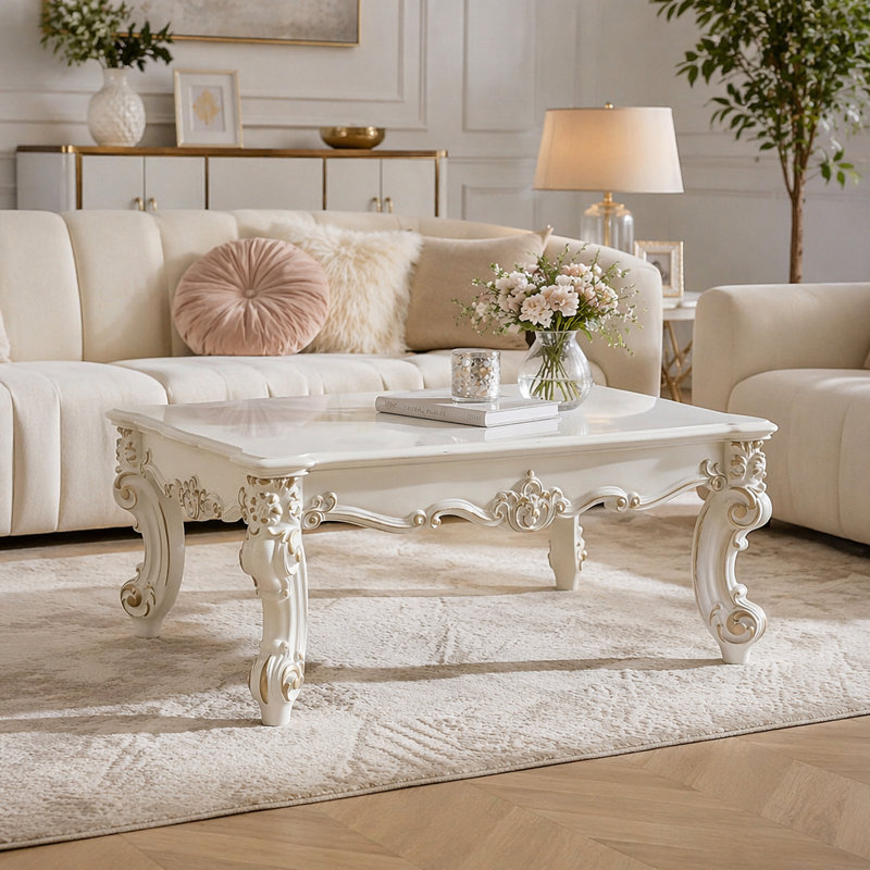 Table basse Vendome II, H 22 po x l 36 po x P 53 po