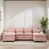Chenille rose est en rupture de stock