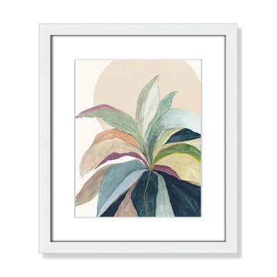 Sherbrooke Sunny Bright Leaves II by Asia Jensen Print