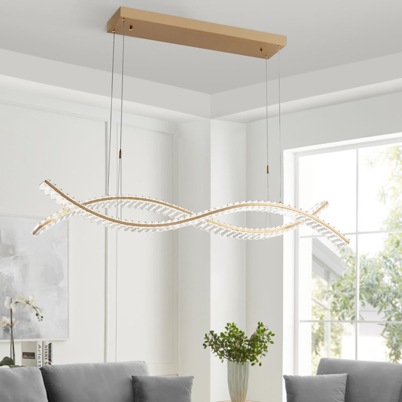Robart 2 - Light Dimmable LED Chandelier