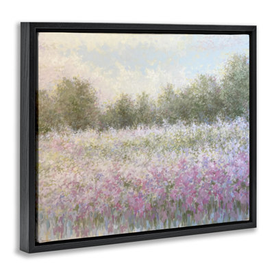 «Breath of Spring Landscape Floater», art mural par Linda Sperruche