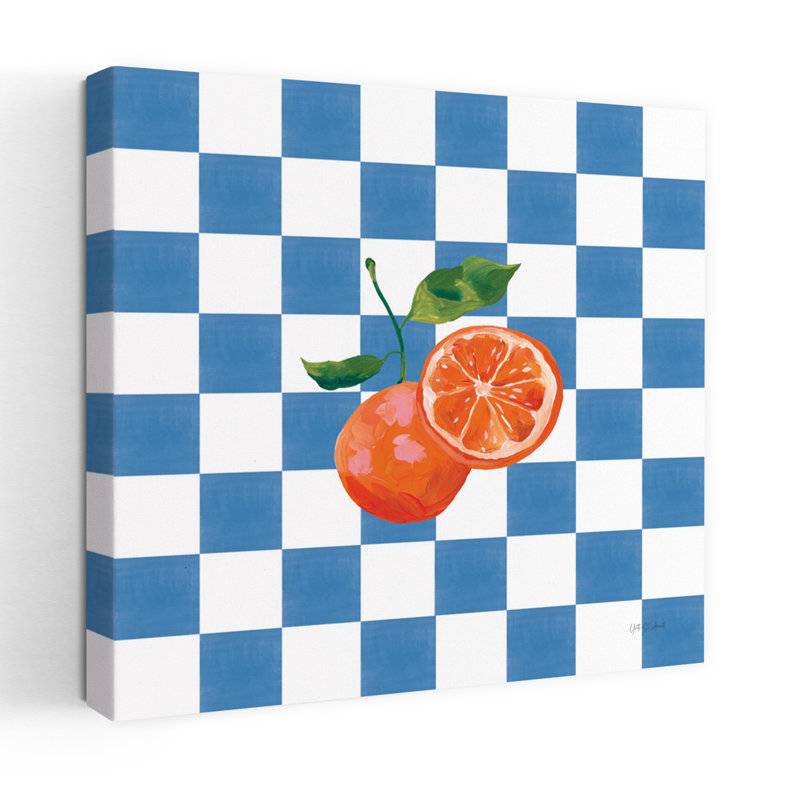 «Summer In Chequers Iii», art contemporain, H 24 po x l 24 po