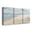 Sandy Getaway I - Toile tendue avec châssis de qualité supérieure - Prêt à accrocher-1006650586