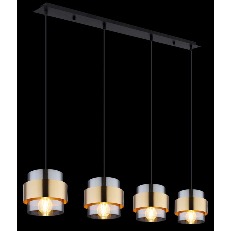 Almire 4 - Light Gold/Silver Kitchen Island Pendant