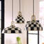 Courtly Check Dome Pendant Lamp-373011265