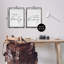 «Life's Greatest Blessing Quote», ensemble de 2 toiles flottantes encadrées par lettres et lignes-1570867723-1570867727