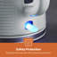 GEEPAS 1.7L Cordless Electric Kettle | Textured Premium Kettle with 360° Rotational Base | Concealed Heating Otter Control | Space Saving Cord Storage LED Indicator | 2 Year Warranty 3000W Opus-93691971