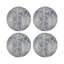 Sous-verres ronds en cuir girafe Opulence-119015085