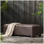 SANTIAGO PE WICKER STORAGE BENCH