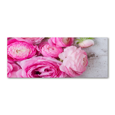 Wild Roses - Wrapped Canvas Print