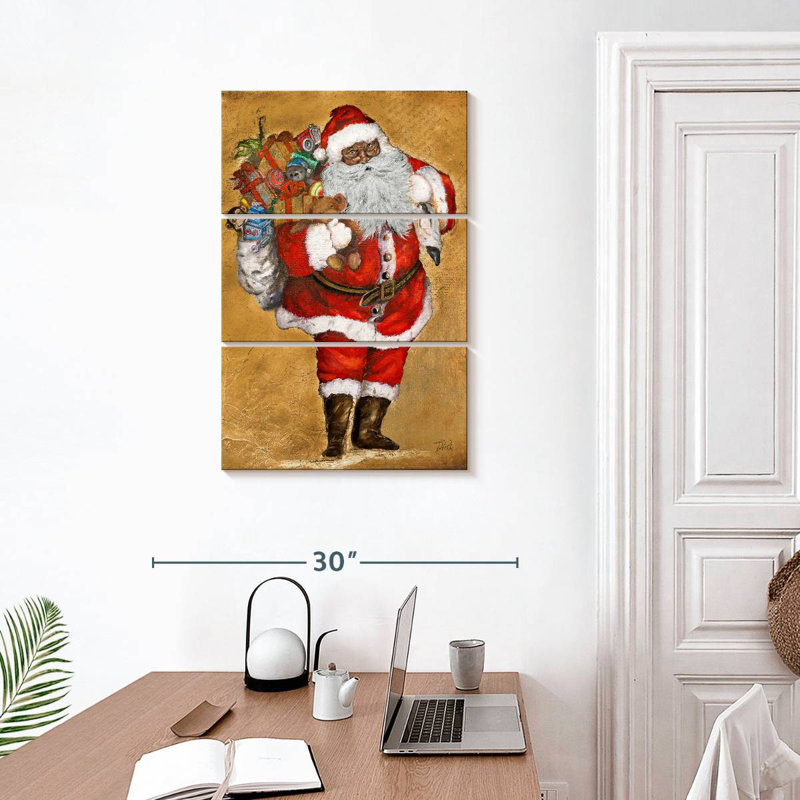 Lelend, cadeaux afro-américains de St. Nick, H 32 po x l 20 po
