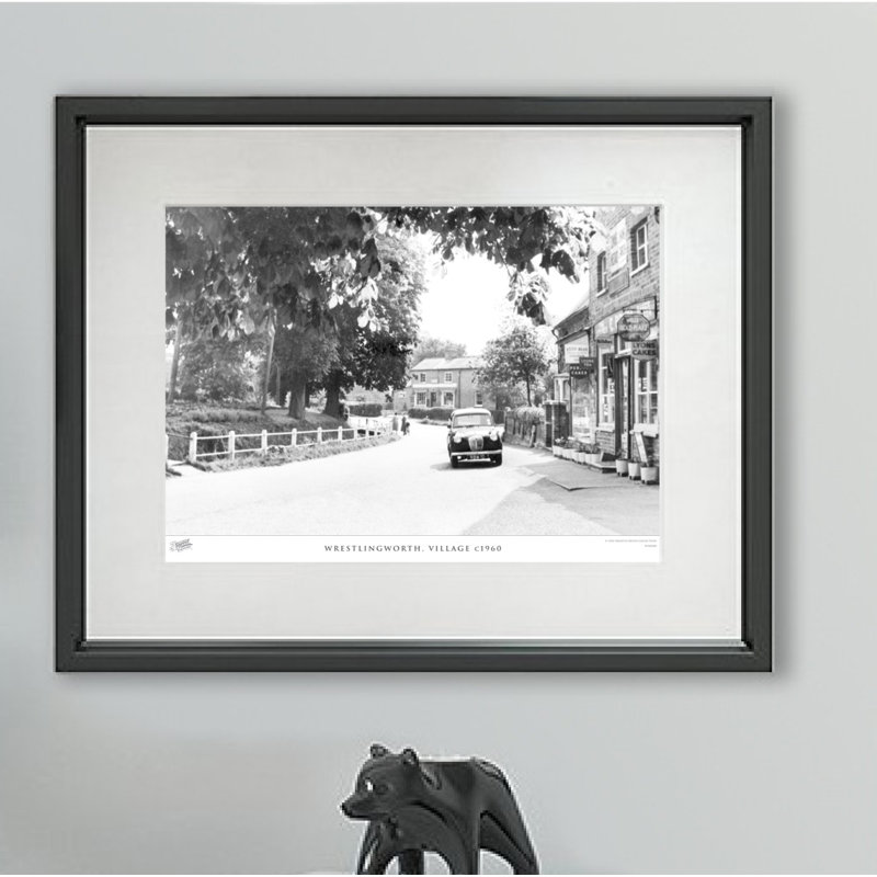 Wrestlingworth, Village C1960 - Single Picture Frame Print, 40cm H X 50cm W x 2cm D