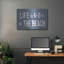 «Life is Better at the Beach» par Lettered & Lined, art mural en métal-868669669