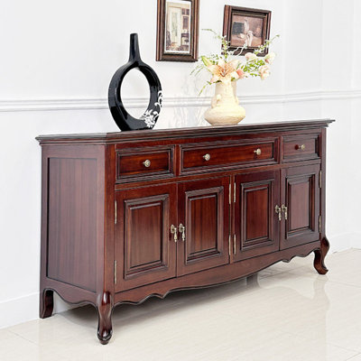 Multi-Functional Solid Wood Sideboard