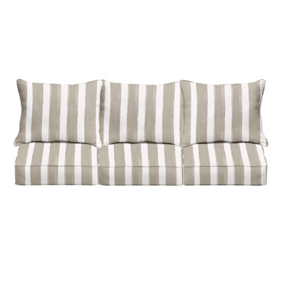 Ardengo Indoor/Outdoor Seat/Back Cushion by Wade Logan