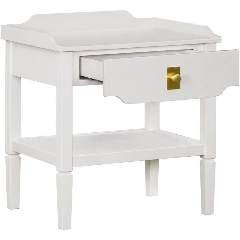 Becki Owens X Livabliss Doheny End Table, White