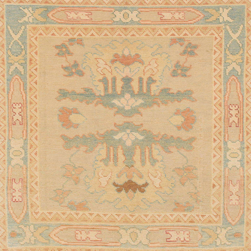Abstract Indoor Rug, Square 5'