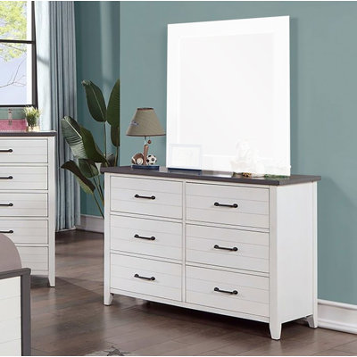 Commode double 6 tiroirs Maravilla Kids