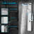 Coastal 43.31 Shower Panel With Fixed Shower Head