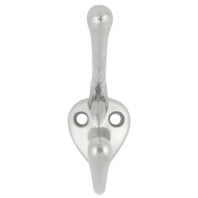 3 crochets muraux, Chrome