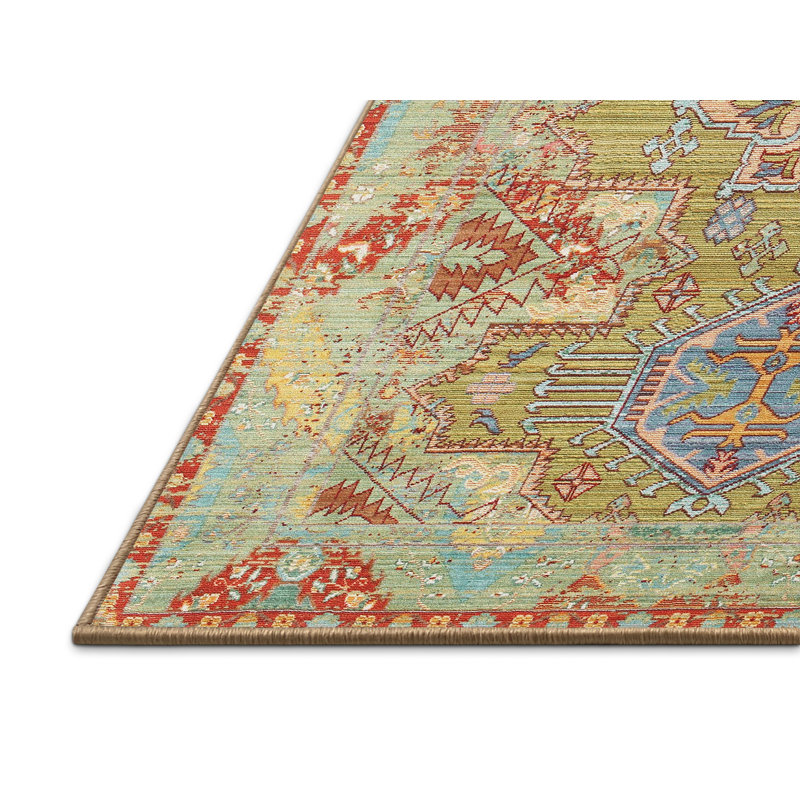 Greenwich Southwestern Indoor Rug, Rectangle 5' x 7'