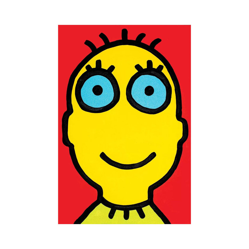 Ike Noodle II by Billy The Artist - Print on Canvas, Wrapped Canvas, 20.32 cm H x 30.48 cm W