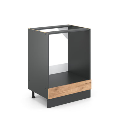 81Cm H x 60Cm W x 46Cm D Oak Wall Unit Cabinet