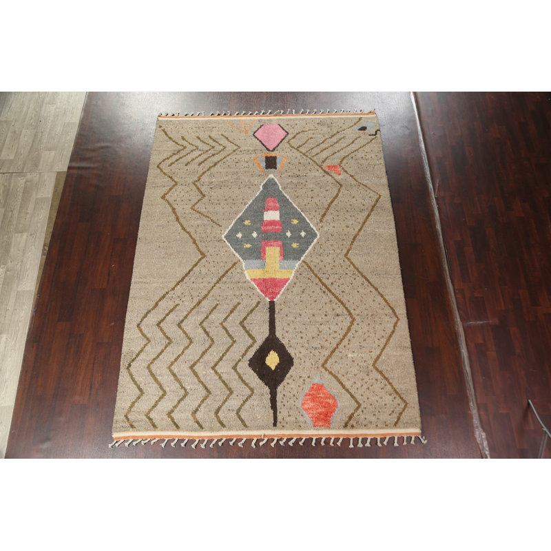One-of-a-Kind Area Rug Beige