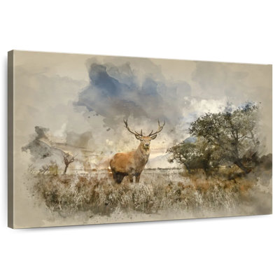 Peinture à l'aquarelle Brampt