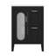Meuble-lavabo 24 po avec lavabo, deux tiroirs et porte, tablette réglable-114222152